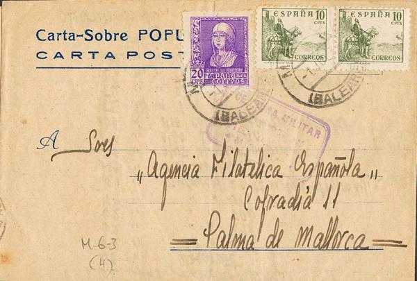 0000041768 - National Zone. Military Censorship Bando Nacional