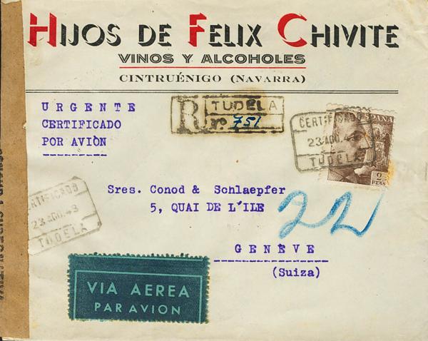 0000045169 - Navarra. Postal History