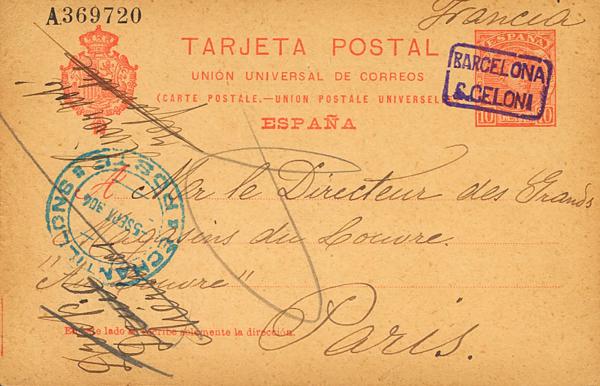 0000045816 - Catalonia. Postal History