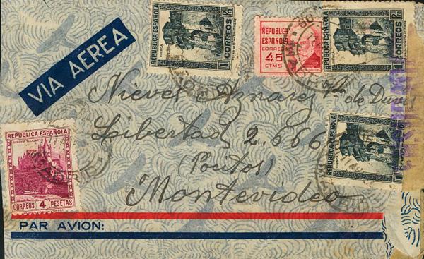 0000045848 - Spain. Spanish Republic Airmail