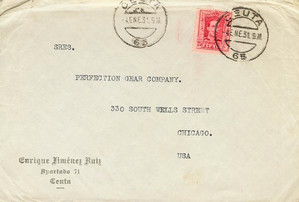0000048947 - Andalusia. Postal History