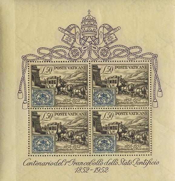 0000049104 - Vaticano. Hoja Bloque