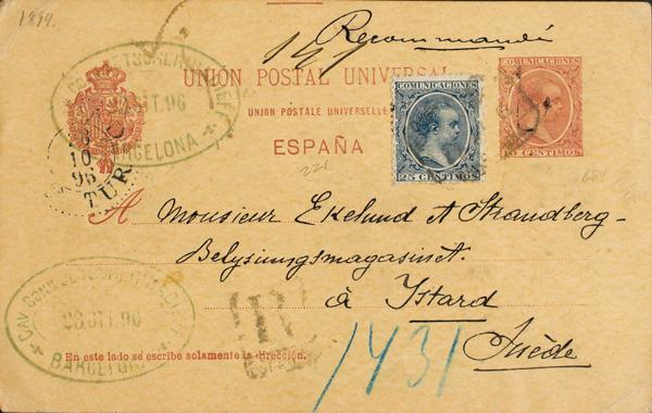 0000051105 - Entero Postal. Oficial
