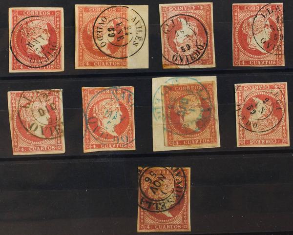 0000052860 - Asturias. Philately