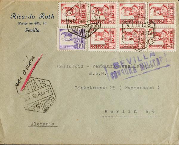 0000054902 - Spain. Spanish State Air Mail