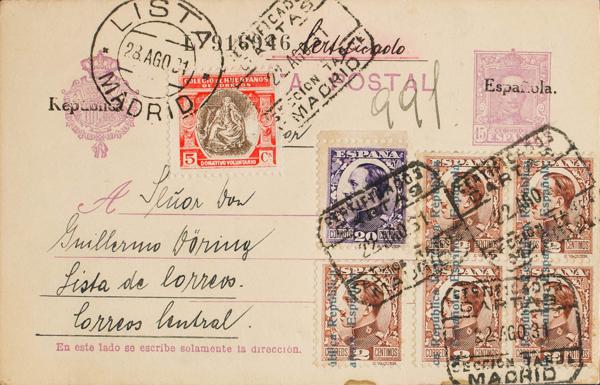 0000055017 - Entero Postal. Oficial