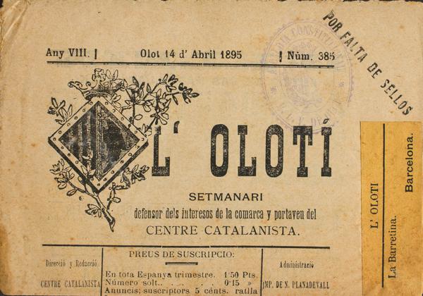 0000055039 - Catalonia. Postal History