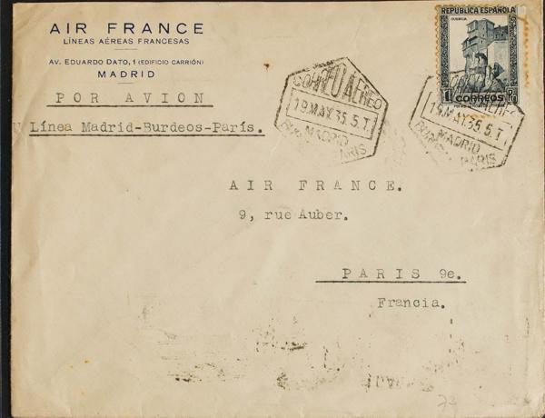 0000058681 - Republican Zone. Bando Republicano Airmail