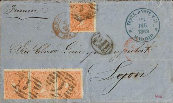 0000058777 - Madrid. Postal History