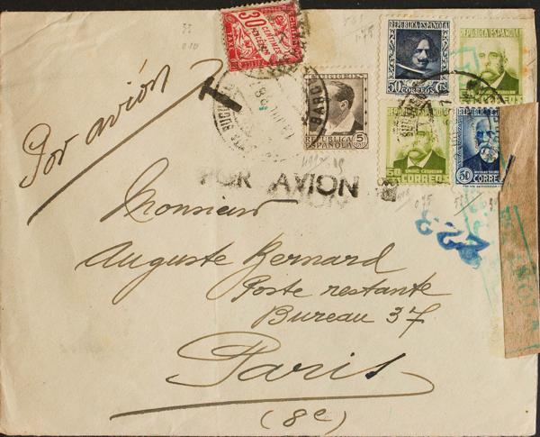 0000059592 - Spain. Spanish Republic Airmail