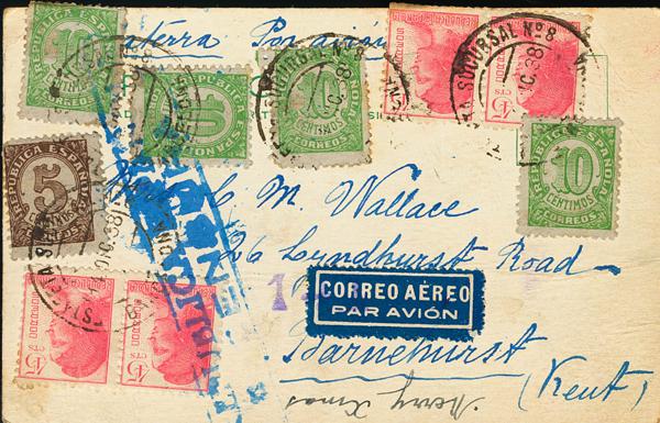 0000060178 - Republican Zone. Bando Republicano Airmail