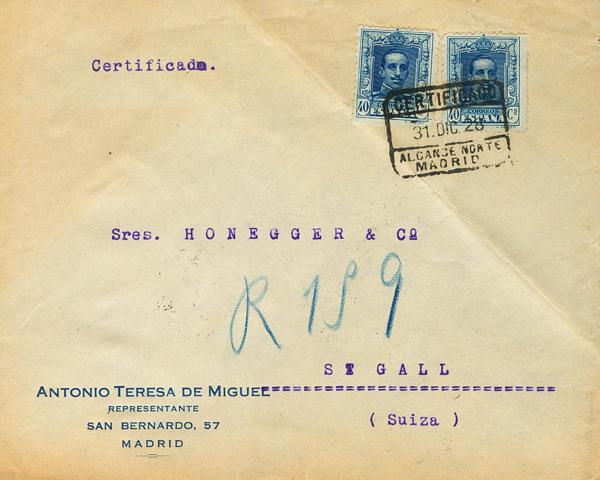 0000060228 - Madrid. Postal History