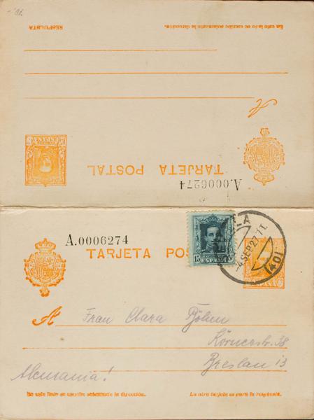 0000060350 - Entero Postal. Oficial