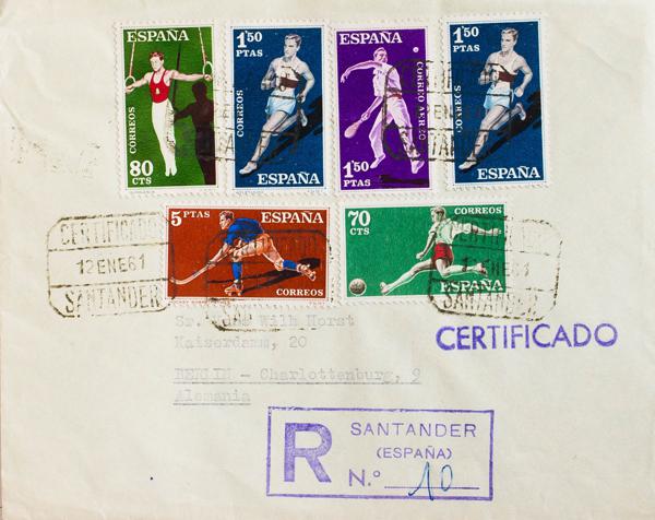 0000060489 - Spain. 2nd Centenary after 1960