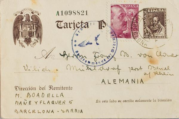 0000060666 - Entero Postal. Oficial