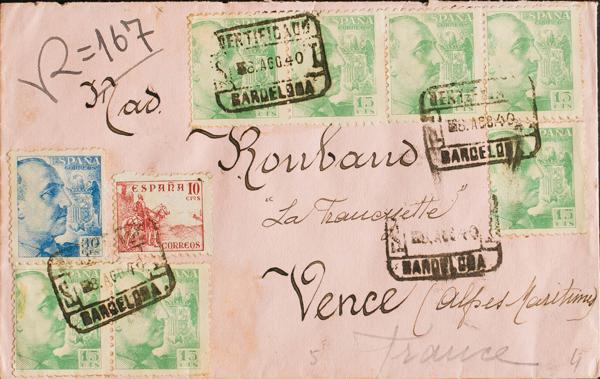 0000060903 - Spain. Spanish State Registered Mail