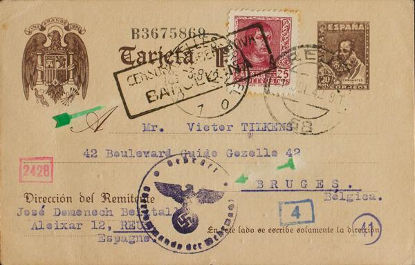 0000060958 - Entero Postal. Oficial