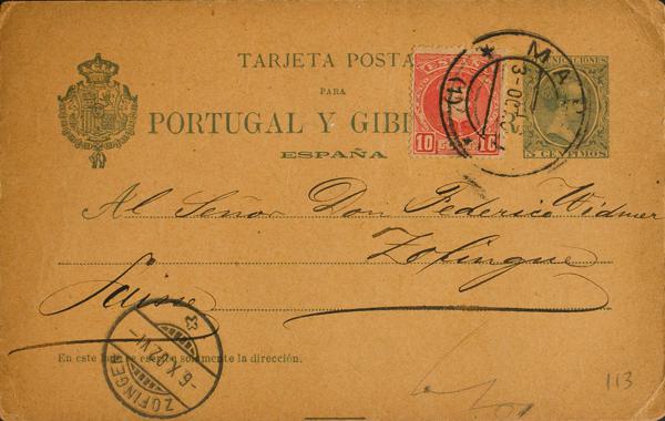 0000061236 - Entero Postal. Oficial