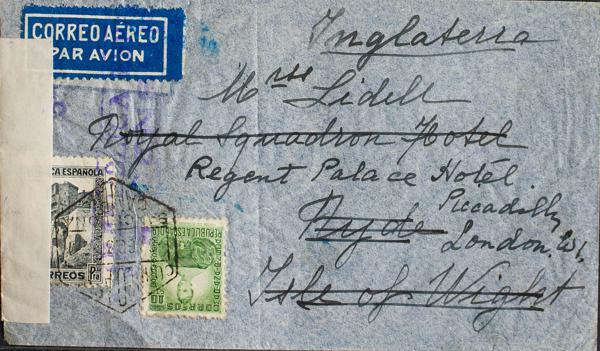 0000062091 - Spain. Spanish Republic Airmail