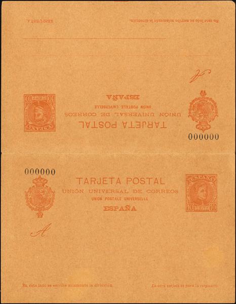 0000062104 - Entero Postal. Oficial