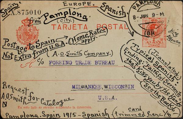 0000064855 - Entero Postal. Oficial