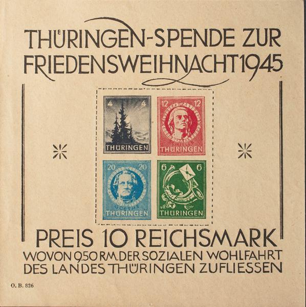 0000065156 - Alemania Oriental (Ocupación Soviética). Hoja Bloque