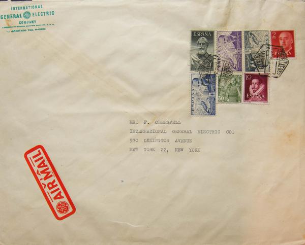 0000065498 - Spain. 2nd Centenary Airmail