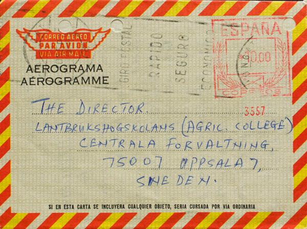 0000069804 - Other sections. Roller Postmark / Mechanical Franking