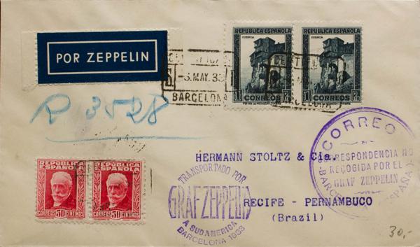 0000072248 - Spain. Spanish Republic Airmail