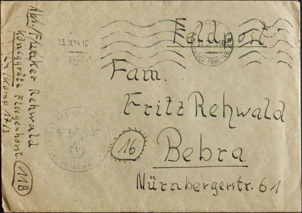 0000073325 - Alemania. Correo de Campaña / Militar