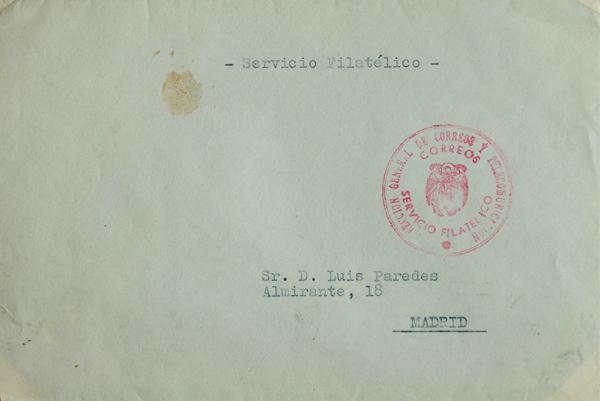 0000073403 - Other sections. Special Postmark