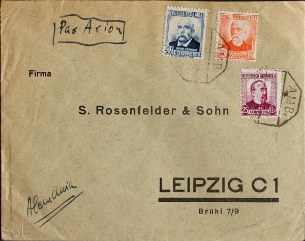 0000073508 - Spain. Spanish Republic Airmail