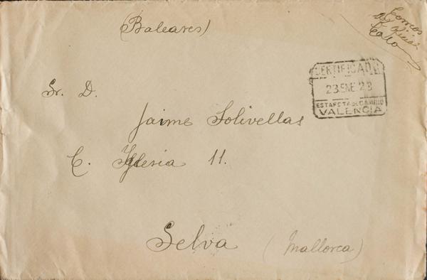0000073517 - Comunidad Valenciana. Historia Postal