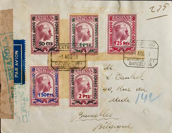 0000073531 - Spain. Spanish Republic Airmail