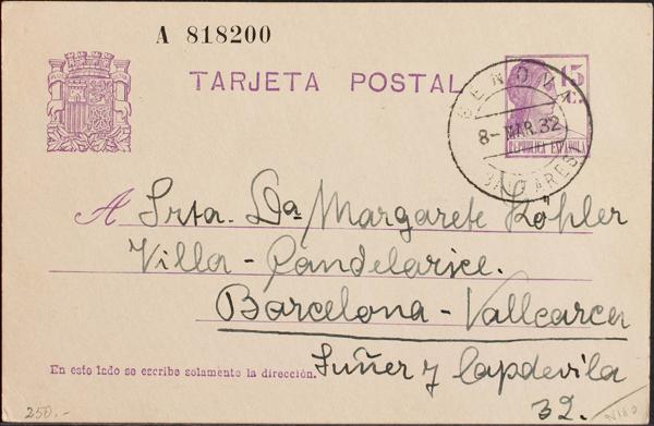 0000073629 - Islas Baleares. Historia Postal