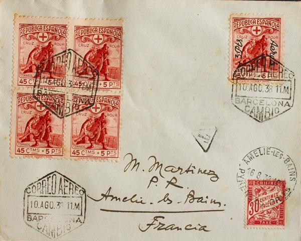 0000073698 - Spain. Spanish Republic Airmail