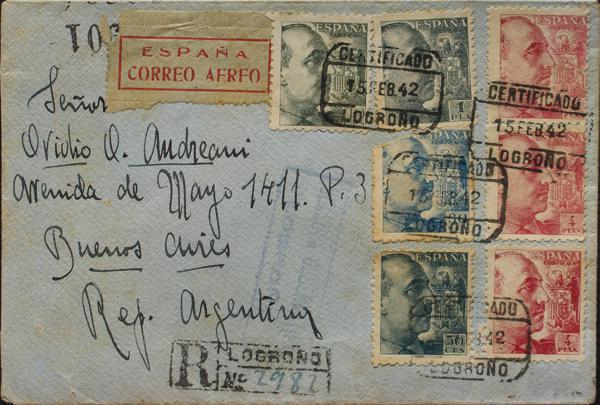 0000073732 - La Rioja. Postal History