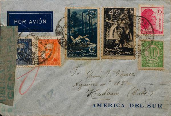 0000074584 - Spain. Spanish Republic Airmail