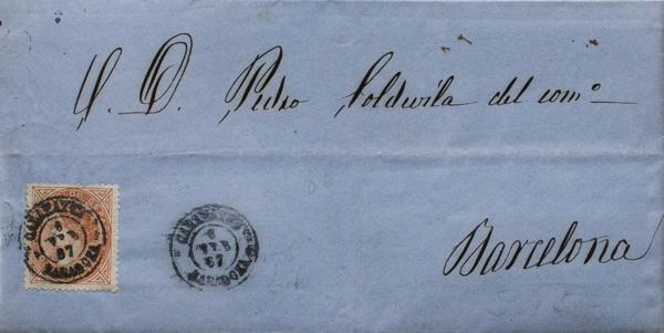 0000075176 - Aragon. Postal History