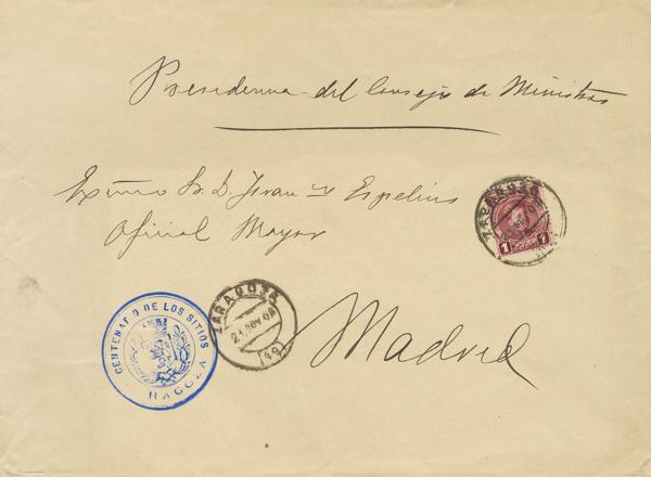 0000076128 - Aragon. Postal History
