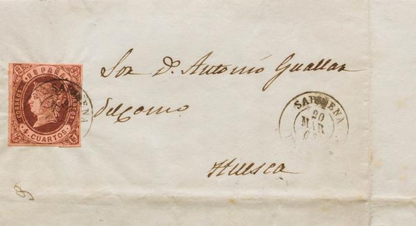 0000076872 - Aragon. Postal History