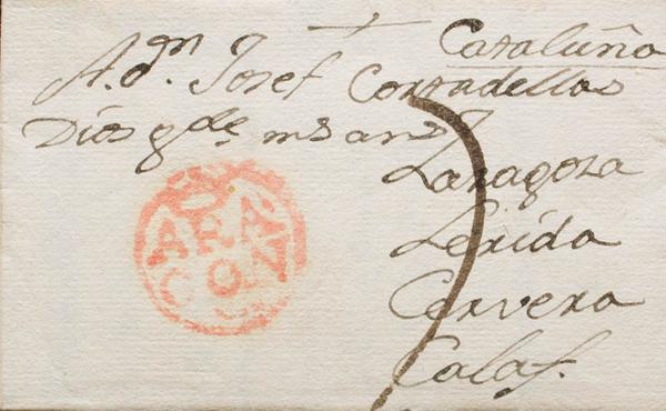 0000076965 - Aragon. Prephilately