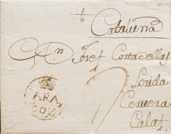 0000076966 - Aragon. Prephilately