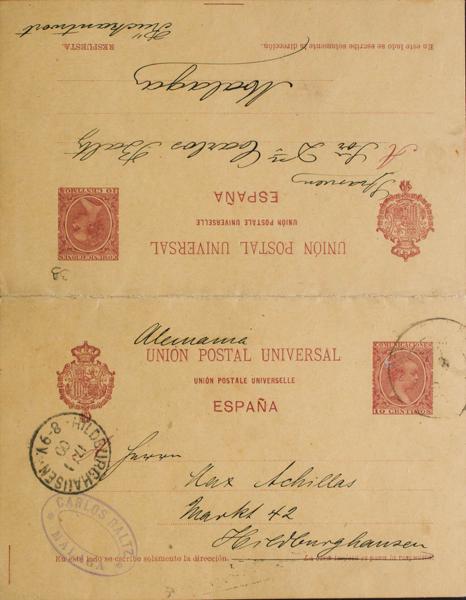 0000077108 - Entero Postal. Oficial