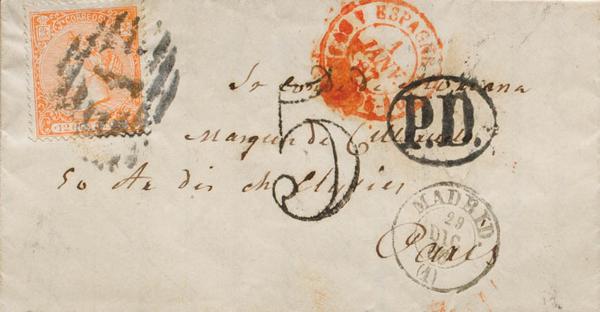 0000077147 - Madrid. Postal History