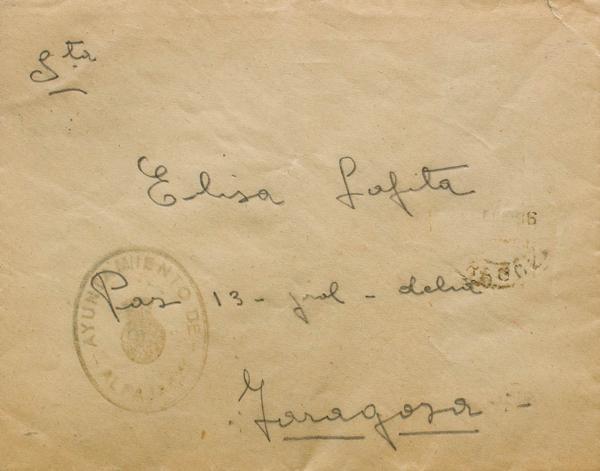 0000077186 - Aragon. Postal History