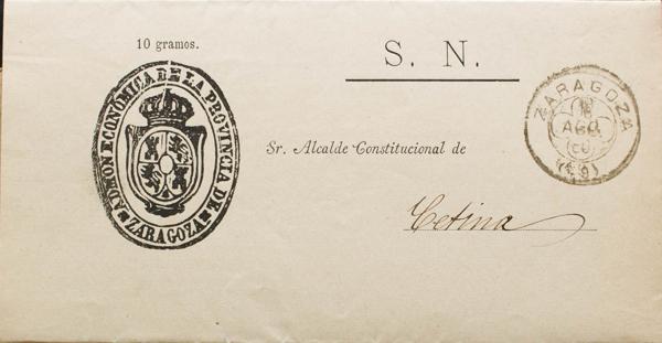 0000077230 - Aragon. Postal History