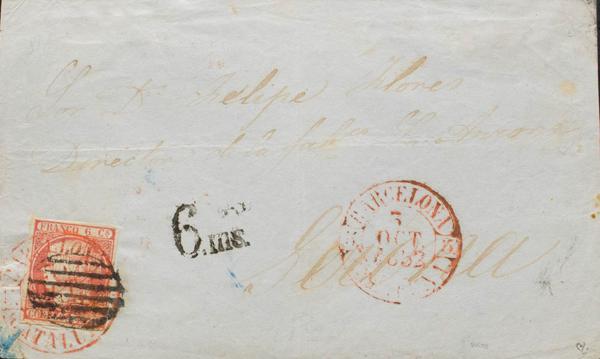 0000077299 - Catalonia. Postal History