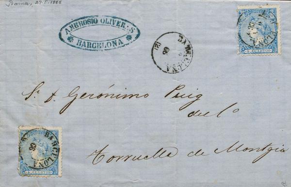 0000077325 - Catalonia. Postal History