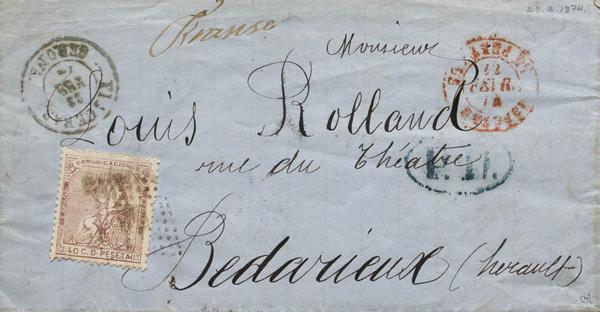 0000077385 - Catalonia. Postal History